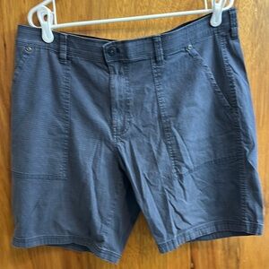 Men's Blue Casual Shorts